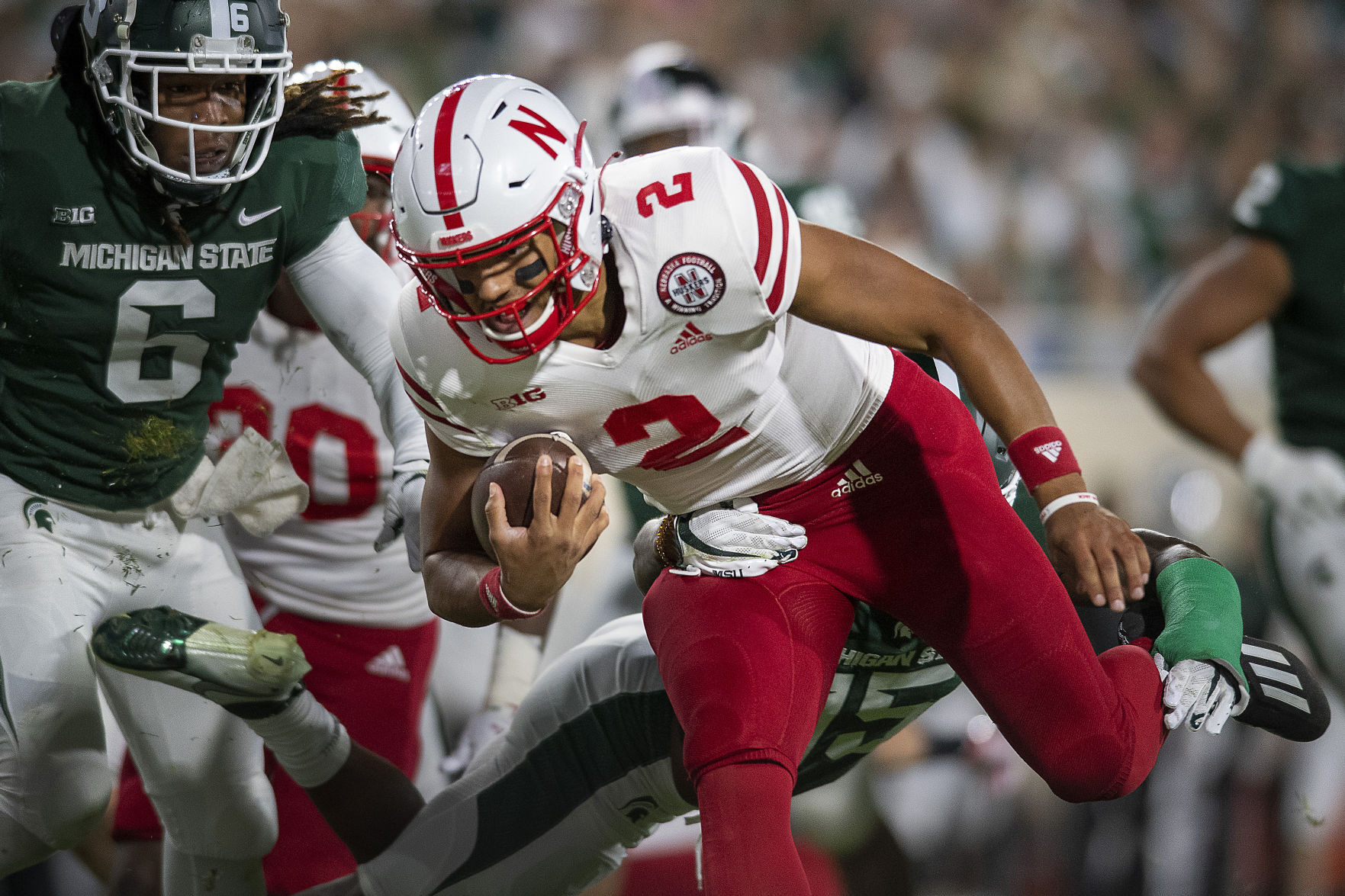Nebraska vs. Michigan State, 9.25